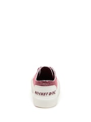 Rocket Dog Jazzin Plus Skirball Cotton Trainers - Image 5 of 7
