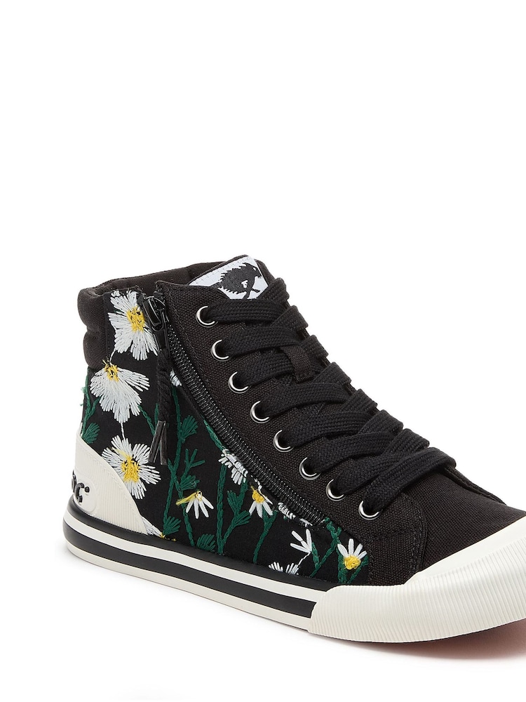 Rocket Dog Jazzin Hi Top Cotton Trainers - Image 1 of 7