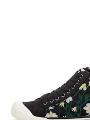 Rocket Dog Jazzin Hi Top Cotton Trainers - Image 3 of 7