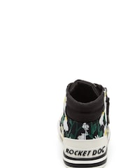Rocket Dog Jazzin Hi Top Cotton Trainers - Image 5 of 7