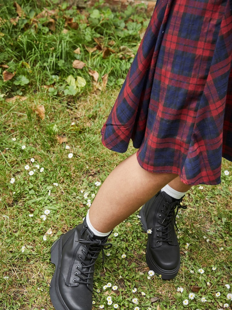 Rocket Dog Bingo Windell PU Lace-Up Boots - Image 1 of 11