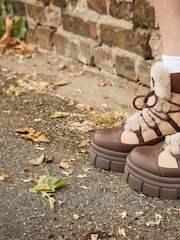 Rocket Dog Tiger Pella Suede and Faux Fur Lace-Up Snow Boots - Image 1 of 8