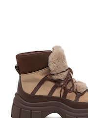 Rocket Dog Tiger Pella Suede and Faux Fur Lace-Up Snow Boots - Image 3 of 8