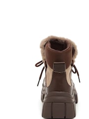 Rocket Dog Tiger Pella Suede and Faux Fur Lace-Up Snow Boots - Image 4 of 8