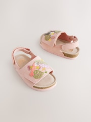 Pink Character Corkbed Touch Fastening Sandals - Image 3 of 7
