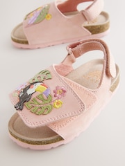 Pink Character Corkbed Touch Fastening Sandals - Image 5 of 7