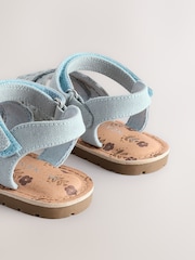 Blue Broderie Sandals - Image 4 of 7