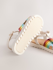Rainbow Metallic T-Bar Sandals - Image 5 of 5
