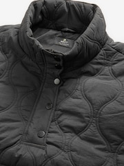 Negro - Chaqueta acolchada sin cierres - Imagen 7 de 11
