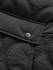 Negro - Chaqueta acolchada sin cierres - Imagen 8 de 11