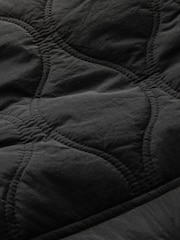 Negro - Chaqueta acolchada sin cierres - Imagen 9 de 11