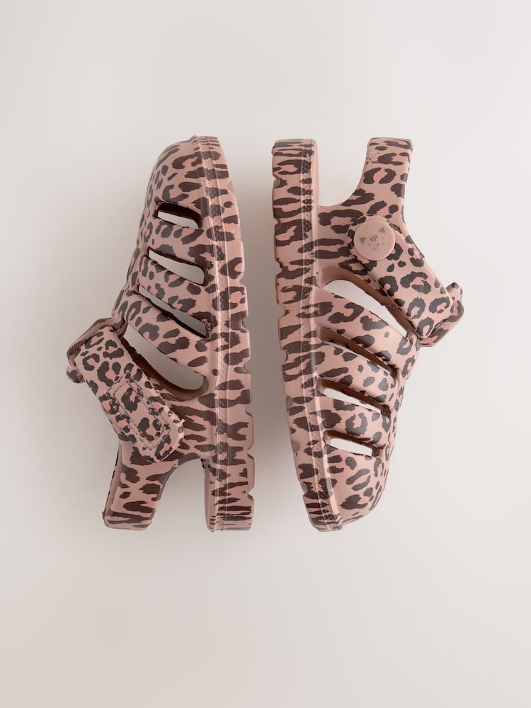 Animal Print Eva Fisherman Sandals - Image 1 of 5