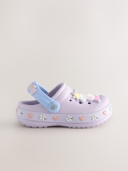 Lilac Purple Peppa Pig License Clogs - Image 2 of 4