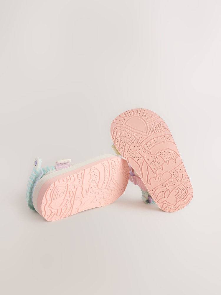 Multi Stripe Trekker Sandals - Image 4 of 7