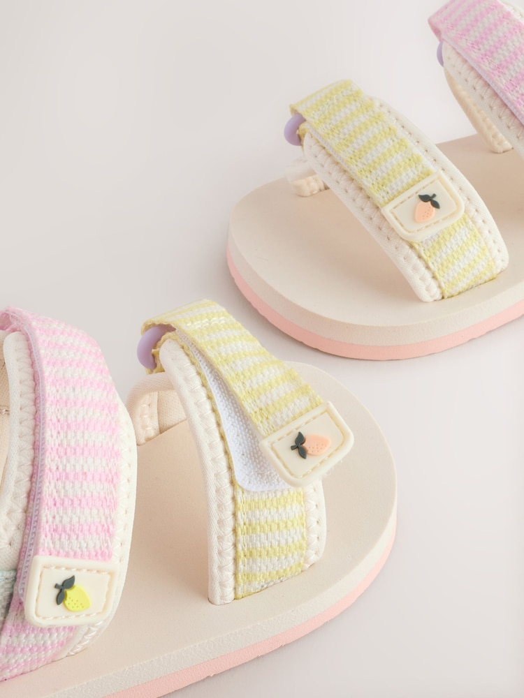 Multi Stripe Trekker Sandals - Image 5 of 7