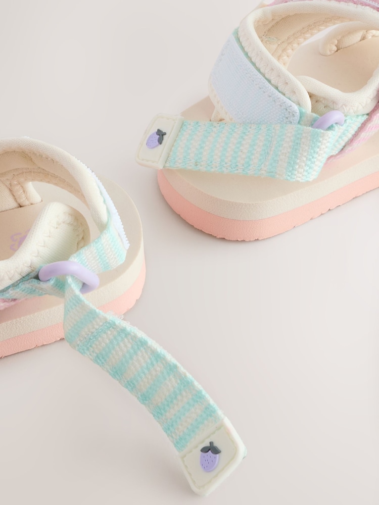 Multi Stripe Trekker Sandals - Image 6 of 7