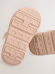 White Fruit Print Neoprene Touch Fastening Sandals - Image 5 of 5