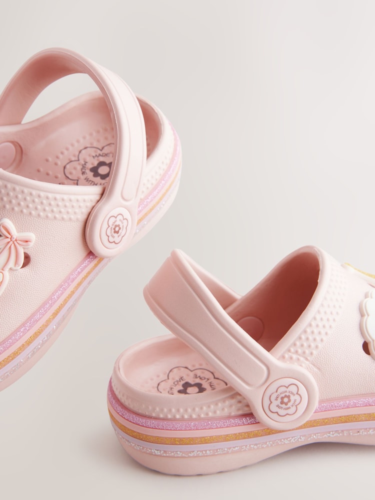 Pink Ballerina Character Clogs - Image 3 of 5