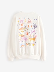 Eleanor Bowmer Horoscope Oversized Sweatshirt - Image 10 of 10