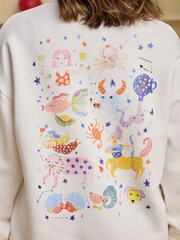 Eleanor Bowmer Horoscope Oversized Sweatshirt - Image 5 of 10