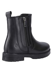 Hush Puppies Black Liana Junior Zip Boot - Image 2 of 5