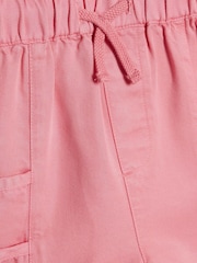River Island Pink Tencel Aysmmetric Top & Shorts Set - Image 4 of 4
