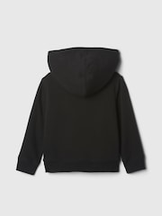 Gap Black Logo Sherpa-Lined Zip Hoodie (6mths-5yrs) - Image 2 of 3