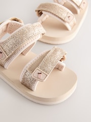 Gold Metallic Trekker Sandals - Image 6 of 8