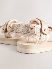 Gold Metallic Trekker Sandals - Image 7 of 8