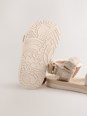 Gold Metallic Trekker Sandals - Image 8 of 8