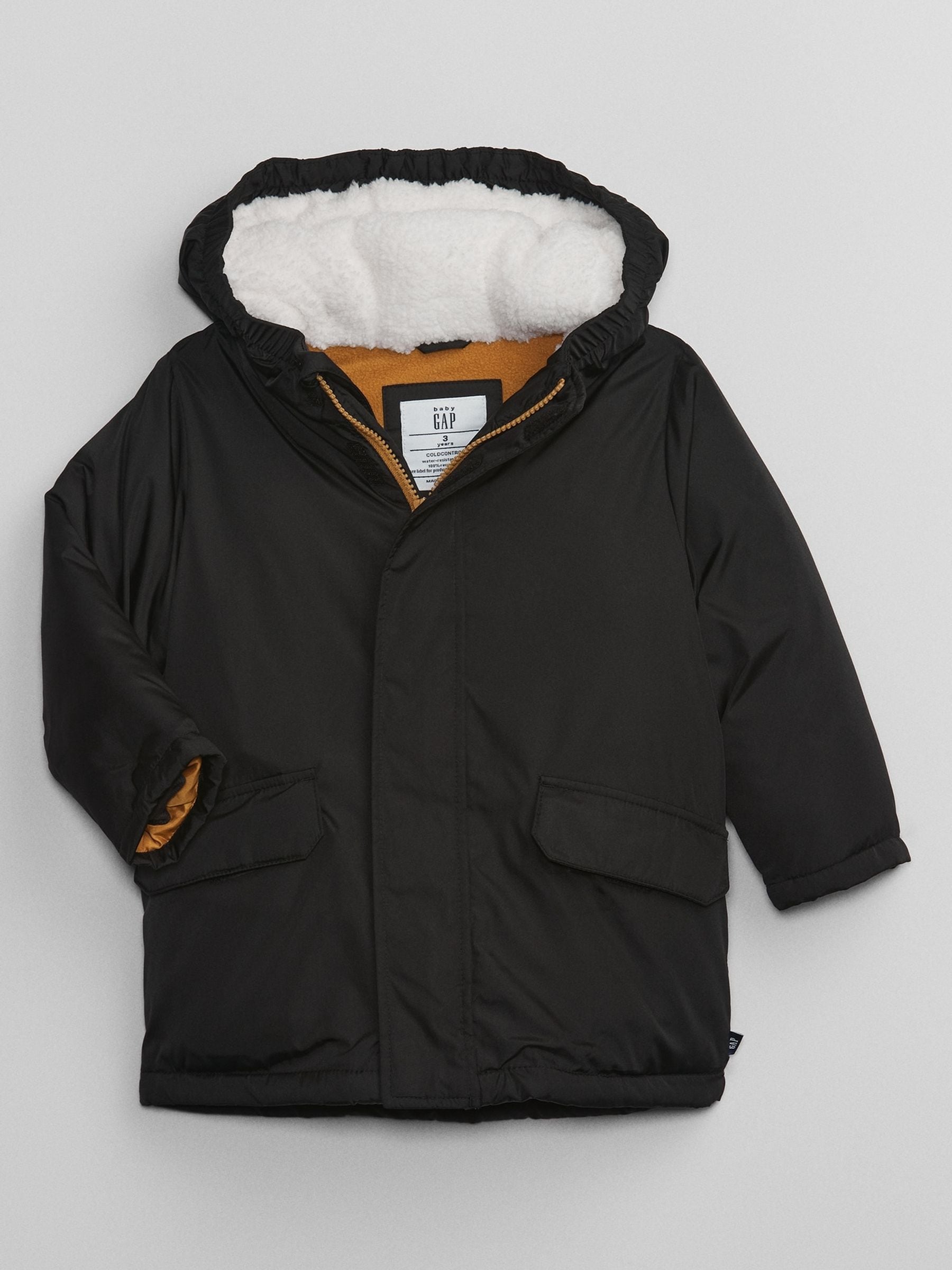 Buy Gap Black Parka Jacket 6mths 5yrs from Next Luxembourg