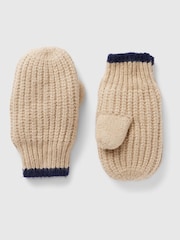 Gap Beige Kids CashSoft Mittens - Image 1 of 1
