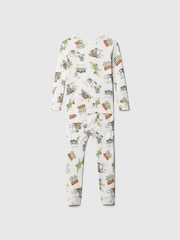 Gap White Disney Toy Story Cotton Long Sleeve Pyjama Set (12mths-5yrs) - Image 2 of 2