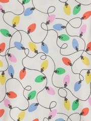 Gap Grey Lights Christmas Print Pyjamas (6mths-5yrs) - Image 3 of 3