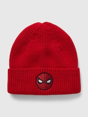 Gap Red Kids Marvel Spider-Man Beanie Hat (4-10yrs) - Image 1 of 1