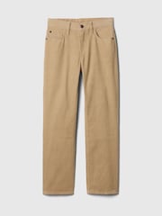 Gap Beige Original Straight Corduroy Jeans (5-13yrs) - Image 4 of 5