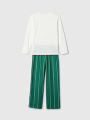 Gap White Long Sleeve Pyjama Set (4-13yrs) - Image 1 of 3