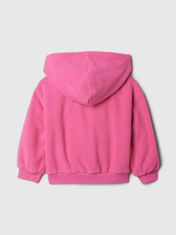 Gap Pink Logo Zip Up Hoodie (6mths-5yrs) - Image 2 of 3