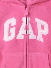 Gap Pink Logo Zip Up Hoodie (6mths-5yrs) - Image 3 of 3