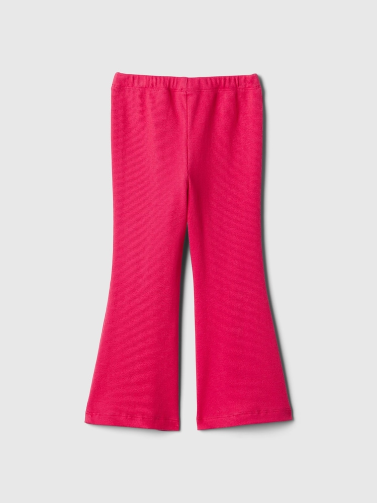 Gap Pink Flare Basic Cotton Leggings (6mths-5yrs) - Image 2 of 2