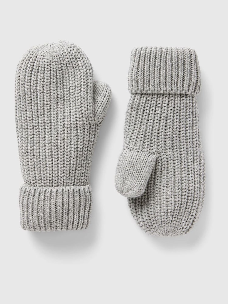 Gap Grey Kids Knitted Mittens - Image 1 of 1