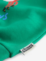 Eleanor Bowmer Kids Oversized Verde Crăciun Santa Claws Hanorac - Imaginea 11 din 11
