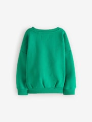 Eleanor Bowmer Kids Oversized Verde Crăciun Santa Claws Hanorac - Imaginea 8 din 11