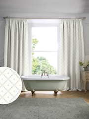 Historic Royal Palaces Mineral Fleur De Lis Made To Measure Curtains - Image 1 of 10
