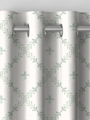 Historic Royal Palaces Mineral Fleur De Lis Made To Measure Curtains - Image 8 of 10