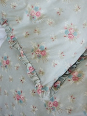 Shabby Chic by Rachel Ashwell® Anastasia Petite Ruffle 180 Thread Count Duvet Cover and Pillowcase Set - Image 4 of 6