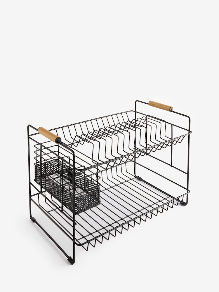 Black Wire 2 Tier Drainer - Image 3 of 3
