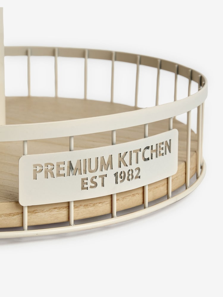 Cream Malvern Rotating Spice Rack - Image 5 of 5