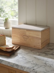 Cream Malvern Bread Bin and Bread Board - Image 1 of 4