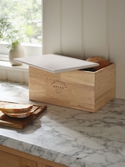 Cream Malvern Bread Bin and Bread Board - Image 2 of 4